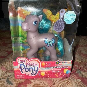 My Little Pony Jewel Pony December Delight 2004 Y2K NIB